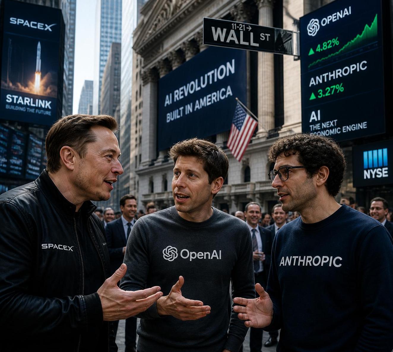découvrez les stratégies innovantes de spacex, openai et anthropic pour dominer le marché boursier grâce à l'intelligence artificielle.
