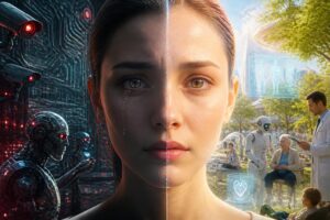 découvrez les enjeux de l'intelligence artificielle dans la matinale de tf1+. explorez si cette révolution technologique représente une menace ou un espoir pour l'avenir de l'humanité.