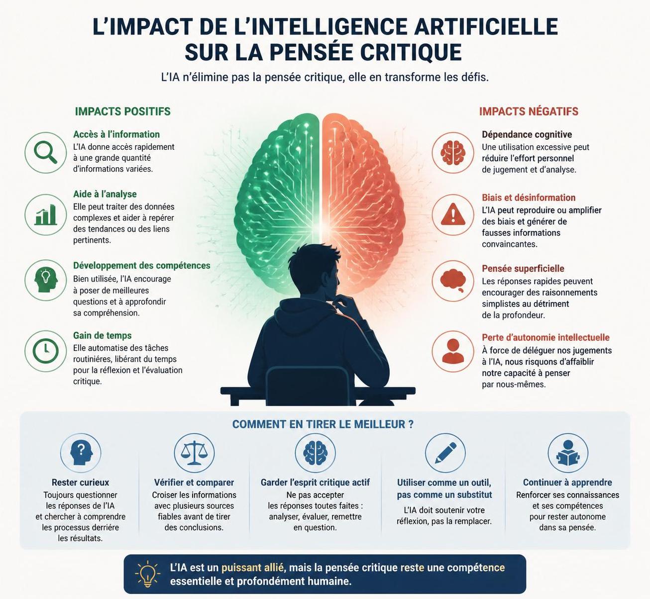 découvrez comment l'intelligence artificielle influence votre esprit critique et explorez des solutions efficaces pour le protéger et le renforcer au quotidien.