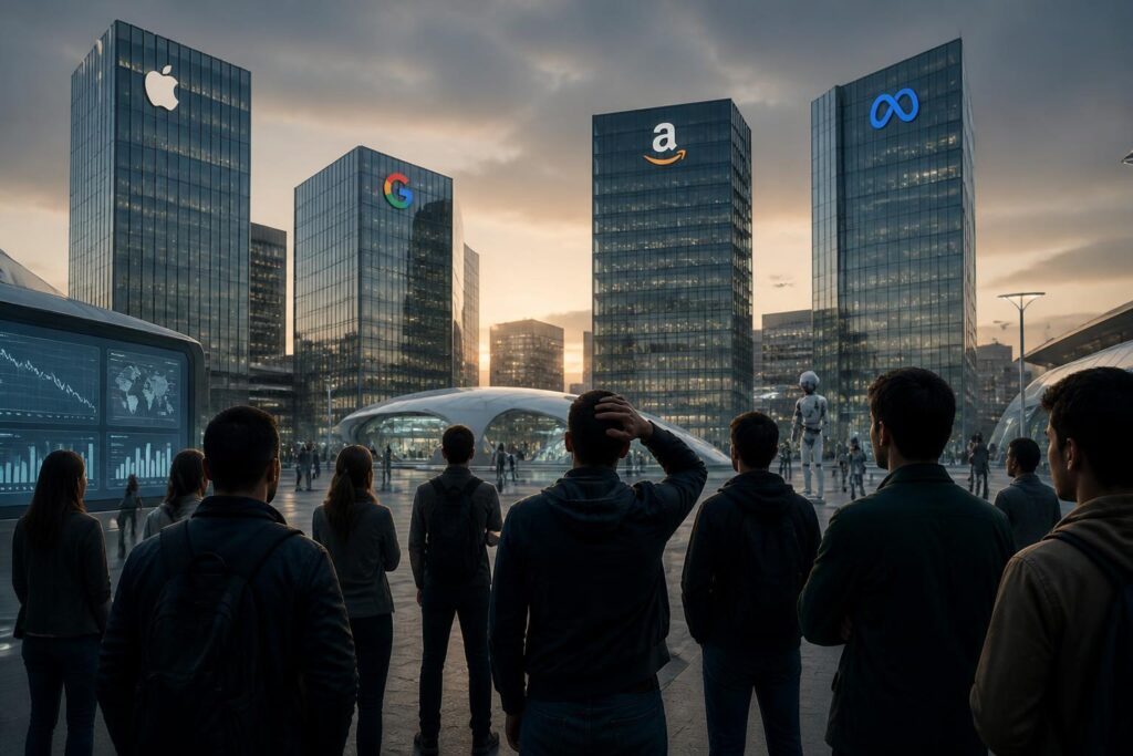 jean-pierre robin analyse comment les grandes entreprises américaines de la big tech doivent faire face à un nombre croissant de suppressions d'emplois, explorant les enjeux économiques et sociaux de cette tendance.
