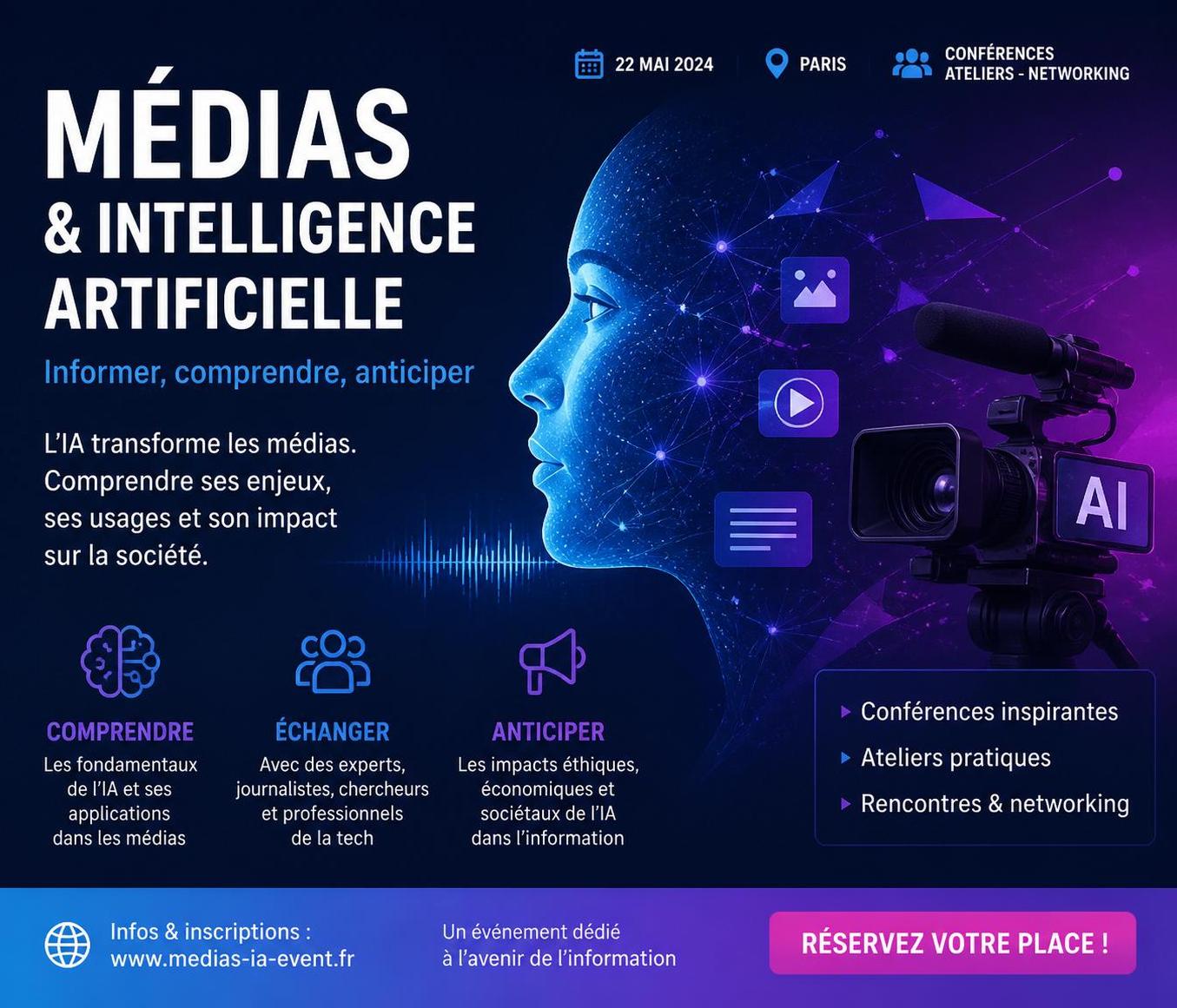 découvrez la semaine de l’intelligence, un programme captivant qui réunit chercheurs et grand public autour des avancées en intelligence artificielle et sciences cognitives.