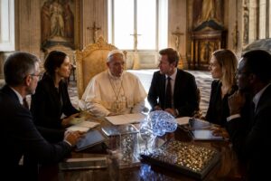 le pape léon xiv instaure un comité spécial pour encadrer les questions éthiques liées à l'intelligence artificielle, soulignant l'importance de principes moraux dans son développement.