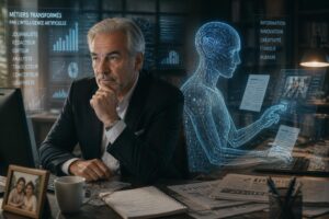 découvrez l'édito de pascal praud sur l'impact de l'intelligence artificielle dans nos métiers et les questions qu'elle soulève sur l'avenir de l'humain dans le travail.