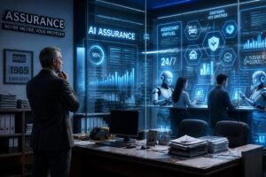 découvrez comment l'intelligence artificielle révolutionne le secteur de l'assurance et remet en question le modèle des agences d'assurance traditionnelles.