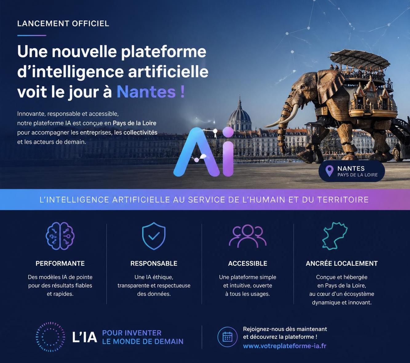 découvrez comment la région pays de la loire déploie massivement une plateforme d'intelligence artificielle innovante pour stimuler l'innovation et la compétitivité locale.