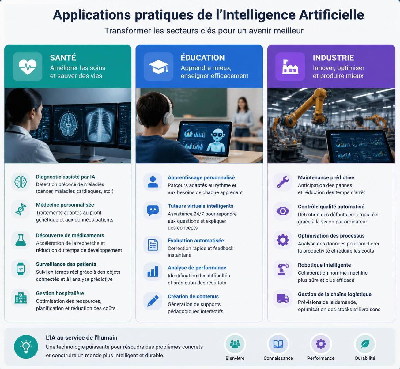 découvrez les clés de l'intelligence artificielle lors de notre conférence immersive, conçue pour tous ceux qui souhaitent comprendre ses enjeux, ses applications et son impact sur notre avenir.