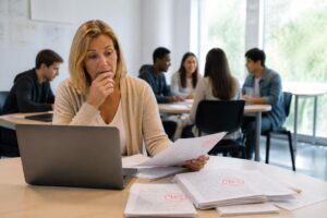 découvrez le témoignage d'une formatrice sur l'impact de l'ia qui améliore les notes écrites à 98 % sans même saisir le contenu, une révolution dans l'apprentissage et l'évaluation.