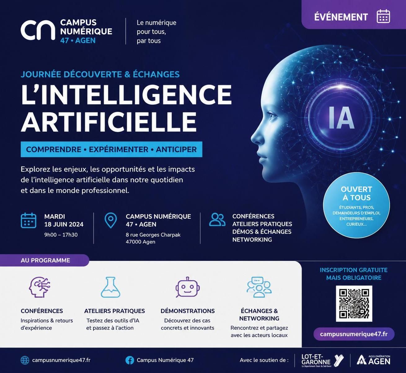 découvrez une journée spéciale à agen consacrée à l'intelligence artificielle, explorant les avancées technologiques et leurs impacts pour mieux comprendre cet univers fascinant.