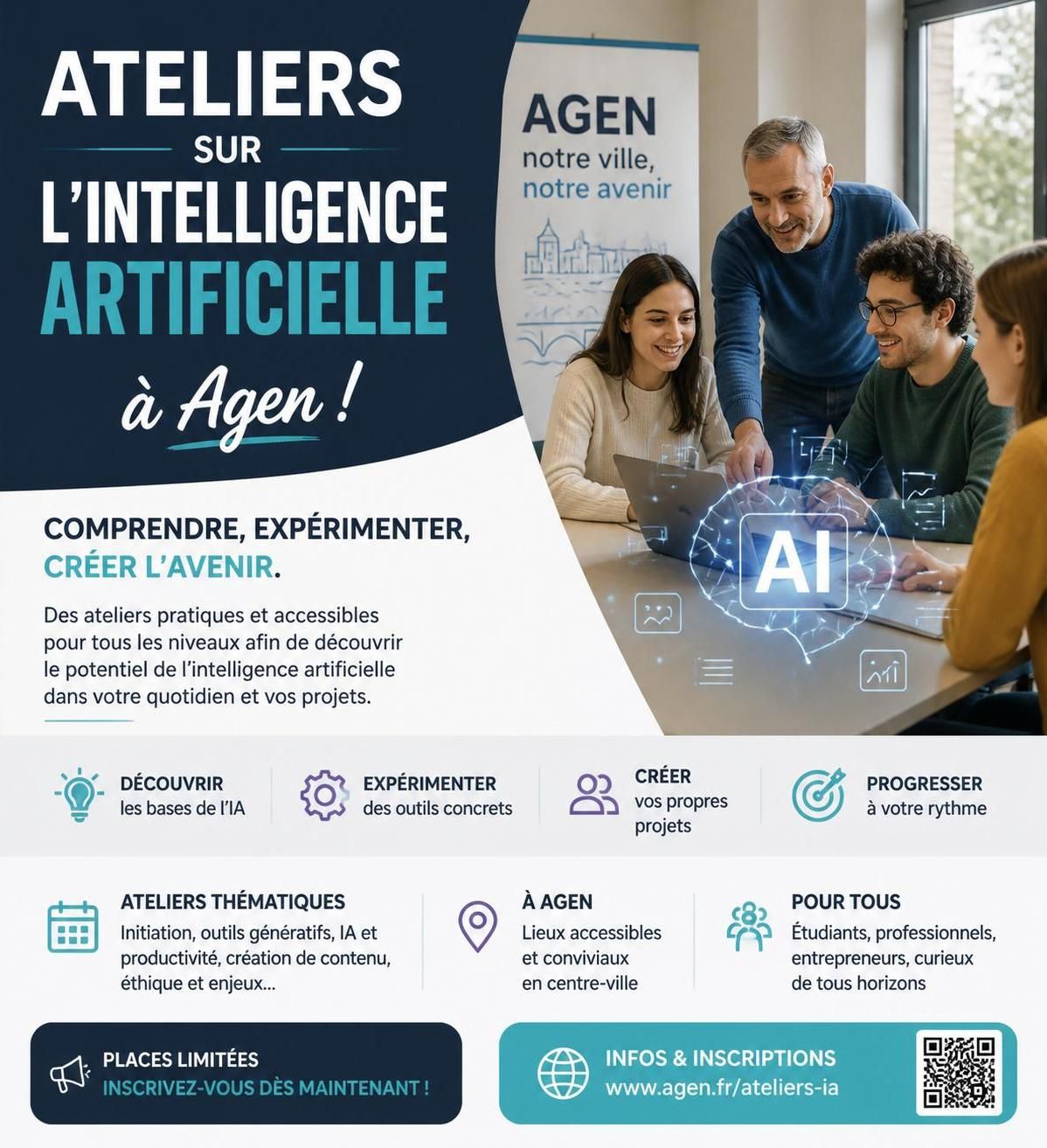 découvrez comment agen consacre une journée entière à l'intelligence artificielle pour explorer et démystifier les avancées technologiques, avec des ateliers, conférences et experts passionnés.