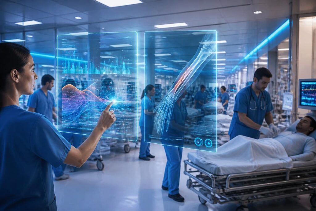 découvrez comment l'intelligence artificielle transforme les urgences médicales en améliorant la prédiction des flux de patients et la détection précoce des fractures pour une prise en charge plus rapide et efficace.