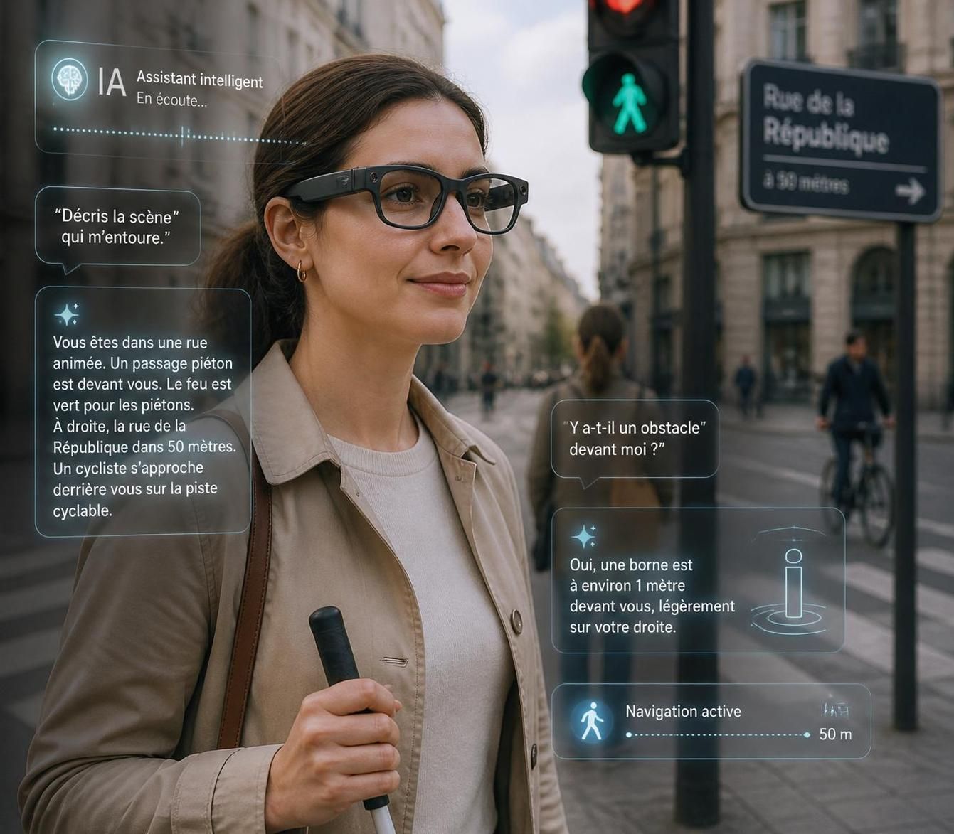 découvrez comment l’intelligence artificielle et les technologies innovantes révolutionnent le quotidien des personnes malvoyantes, en améliorant leur autonomie et leur qualité de vie.
