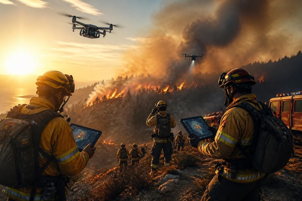 découvrez comment l'intelligence artificielle transforme les techniques et stratégies des pompiers pour mieux prévenir et combattre les feux de forêt, améliorant ainsi leur efficacité et sécurité.