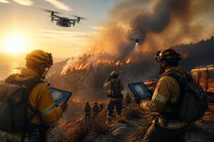 découvrez comment l'intelligence artificielle transforme les techniques et stratégies des pompiers pour mieux prévenir et combattre les feux de forêt, améliorant ainsi leur efficacité et sécurité.