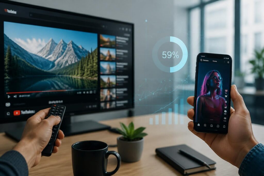 découvrez pourquoi youtube est moins impacté par les contenus générés par ia que tiktok, avec seulement 59% d'atteinte, et les implications pour les créateurs et les plateformes.