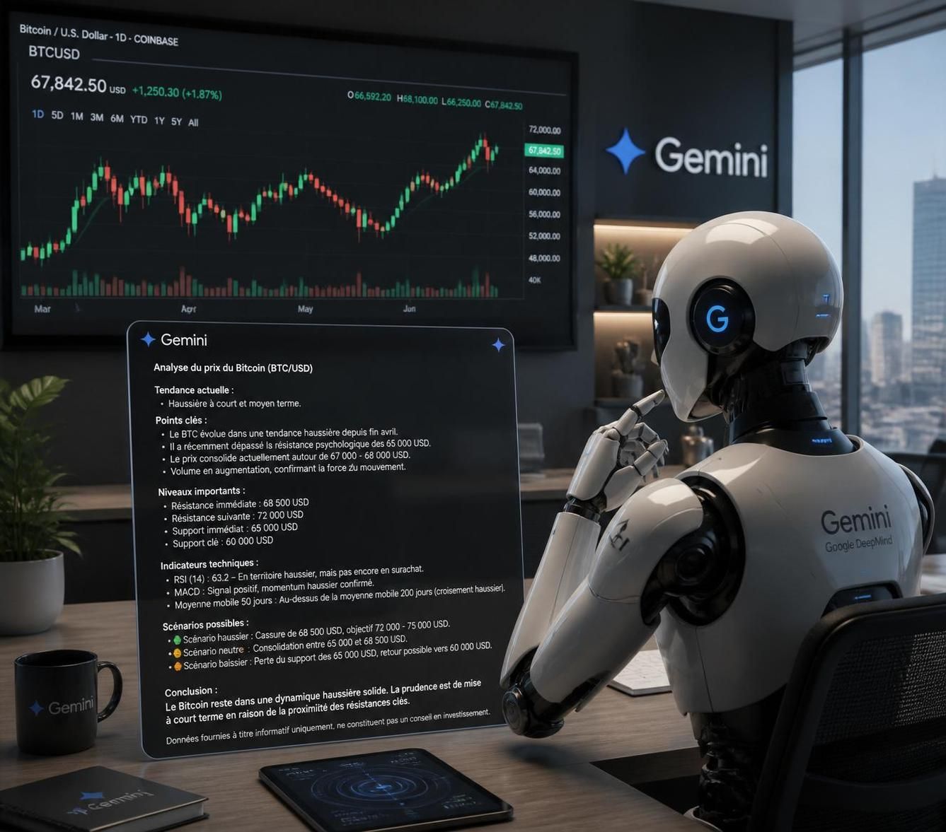 découvrez comment google gemini ai anticipe une transformation majeure du prix du bitcoin dans les 90 prochains jours, avec des analyses précises et des prévisions innovantes.
