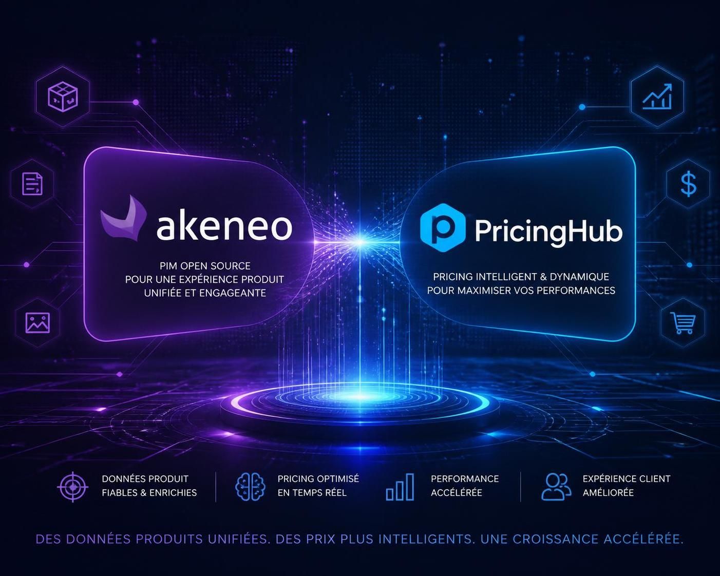 découvrez comment akeneo renforce son expertise en solutions de tarification grâce à l'acquisition de pricinghub, spécialiste de l'intelligence artificielle appliquée au pricing. toutes les actualités sur api news.