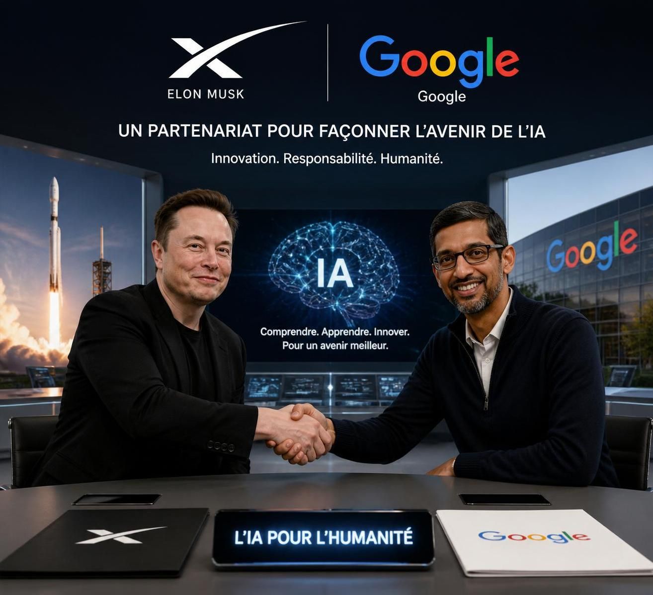 découvrez comment elon musk collabore avec google pour louer sa puissance de calcul en intelligence artificielle, après son partenariat avec anthropic.