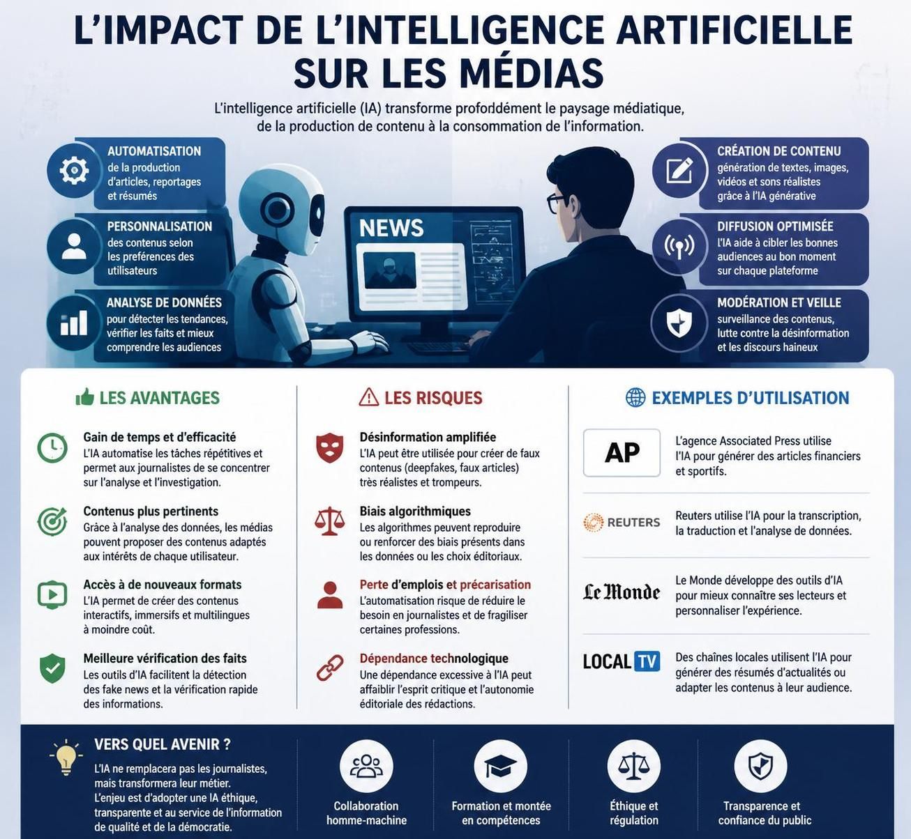découvrez comment l'intelligence artificielle influence les médias et contribue à la polarisation sociale, en analysant ses impacts et enjeux actuels.