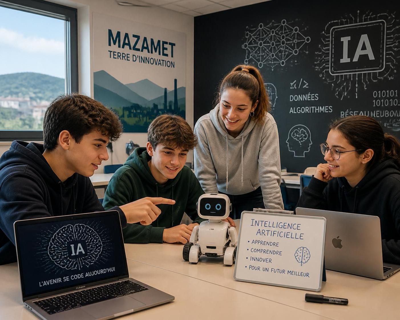 découvrez un escape game unique à mazamet où vous explorez les mystères fascinants de l'intelligence artificielle à travers des énigmes captivantes et immersives.