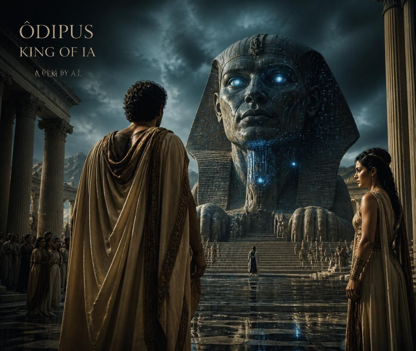 découvrez « œdipus king of ia », un des premiers films réalisés en collaboration avec l'intelligence artificielle, alliant innovation technologique et narration captivante.