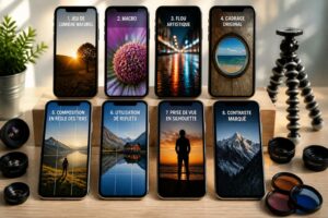 découvrez 8 astuces simples pour sublimer vos photos prises avec un smartphone et les transformer en véritables œuvres d'art.