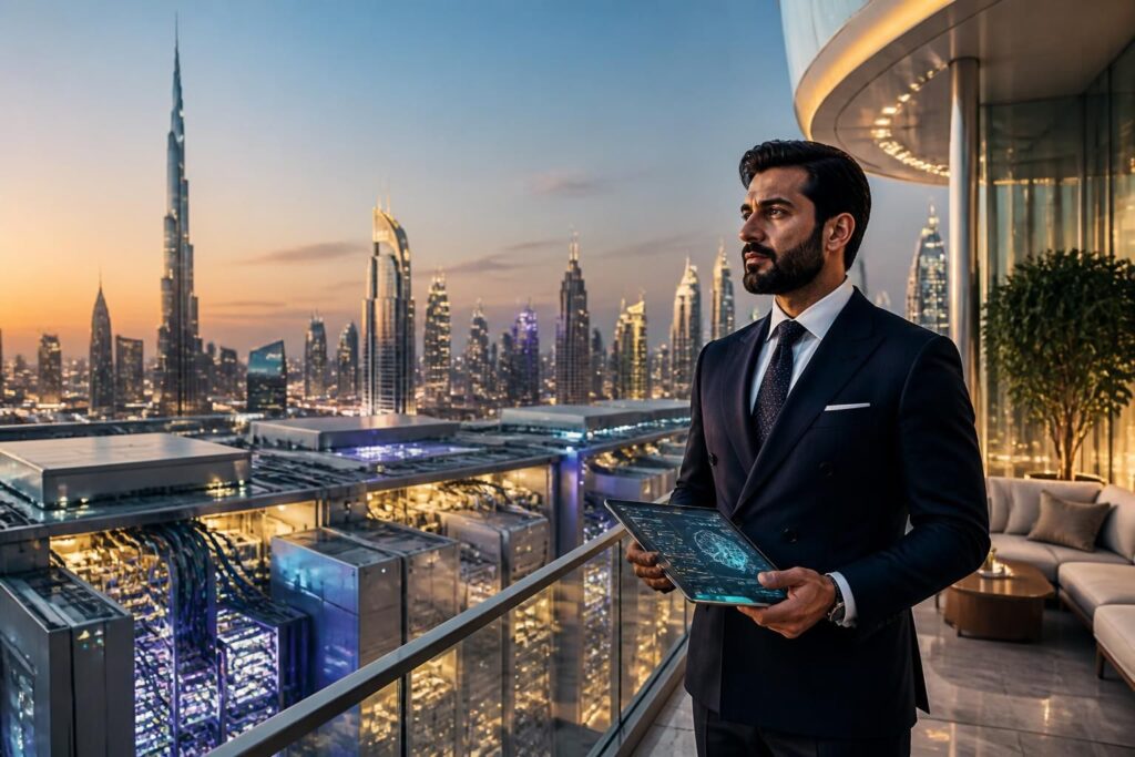 découvrez comment un milliardaire de dubaï transforme ses investissements en misant sur l'intelligence artificielle, passant de l'immobilier aux centres de données pour révolutionner le secteur.