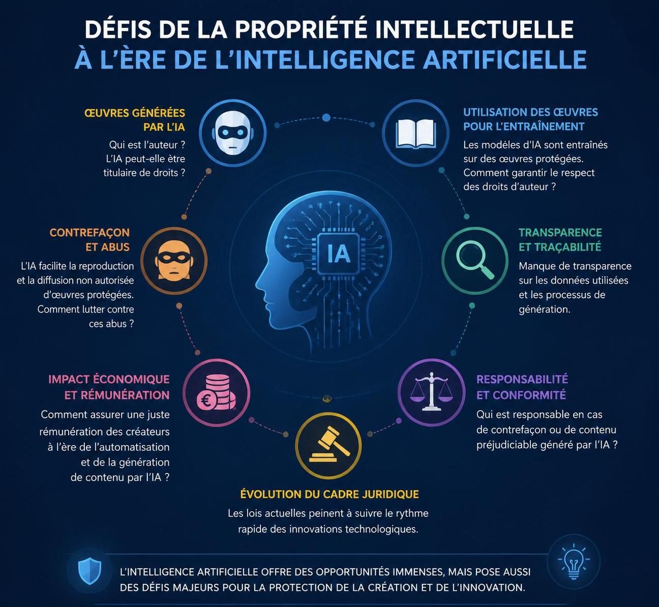 découvrez comment promouvoir une intelligence artificielle éthique en protégeant les droits des créateurs à l'ère du numérique, pour un futur respectueux et innovant.
