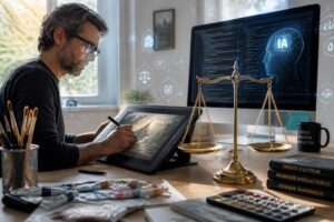 explorez comment développer une intelligence artificielle éthique en protégeant les droits des créateurs et en garantissant un usage responsable dans l'univers numérique.