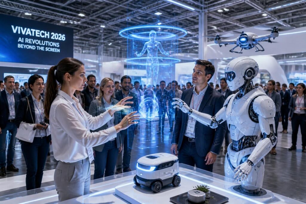 découvrez les innovations surprenantes de l'intelligence artificielle présentées à vivatech 2026, et comment elles transforment notre quotidien bien au-delà des écrans.