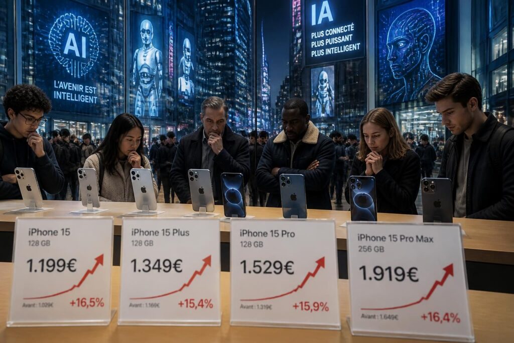 découvrez comment l'essor de l'intelligence artificielle impacte l'iphone et pourquoi cette révolution technologique pourrait provoquer une flambée des prix, mettant la situation dans une position critique.