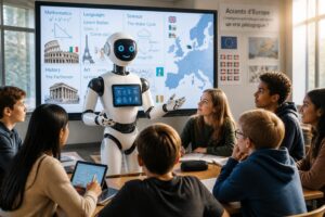 découvrez comment l'intelligence artificielle révolutionne l'enseignement et explorez son potentiel à devenir un véritable pédagogue dans accents d'europe.