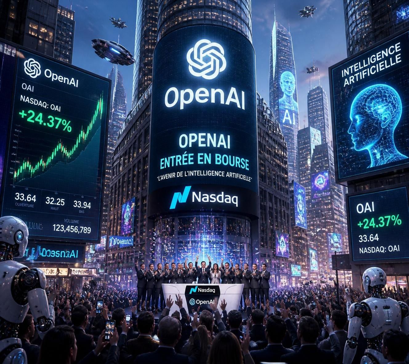 découvrez comment chatgpt-maker openai se prépare à une introduction en bourse historique valorisée à 1 000 milliards de dollars et qui pourrait en être le grand gagnant.
