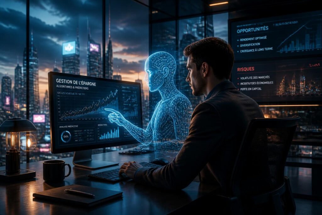 découvrez comment l'intelligence artificielle transforme la gestion de l'épargne, en explorant ses opportunités prometteuses et les risques à ne pas négliger pour optimiser vos finances.