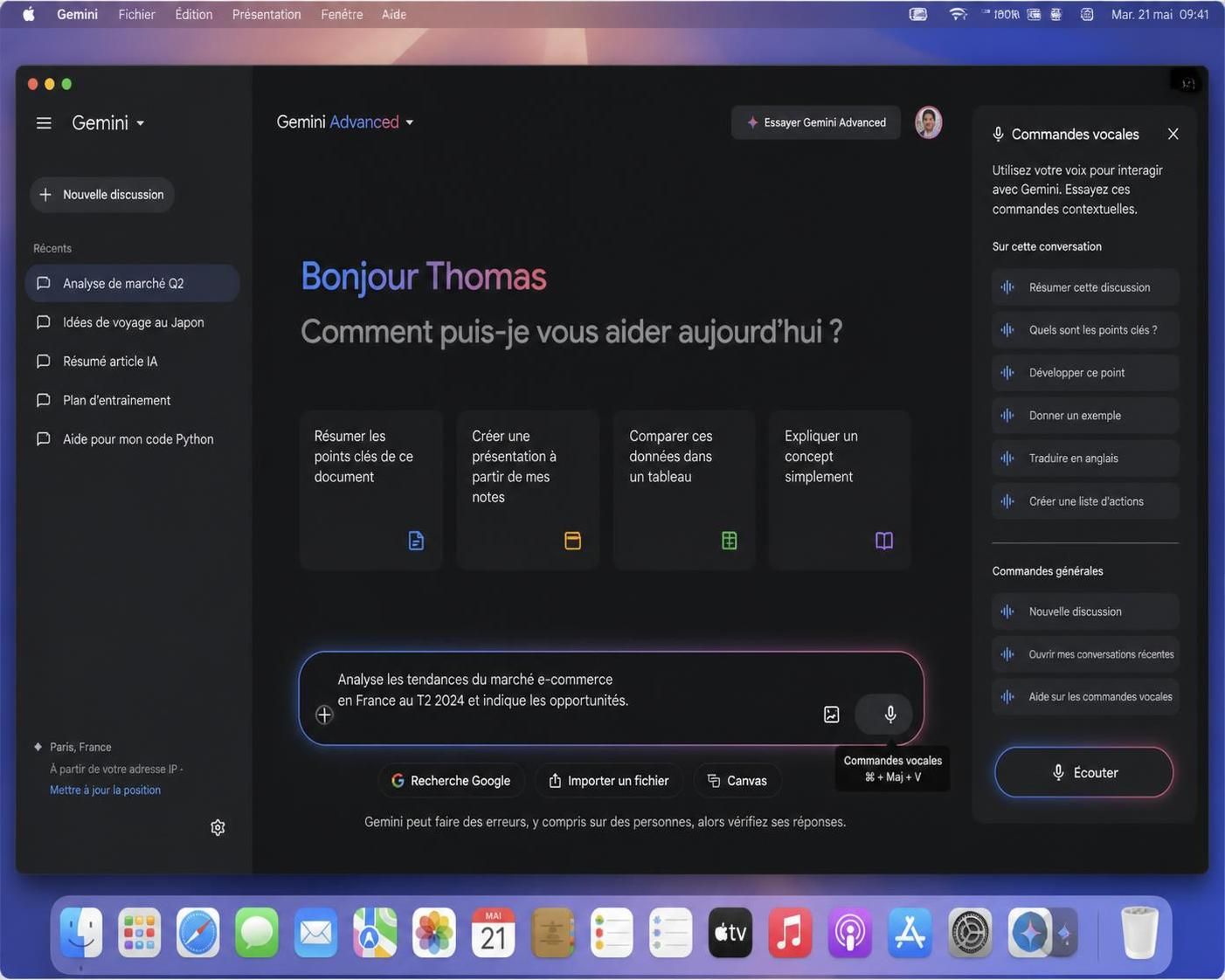 découvrez comment google gemini transforme l'expérience mac avec un contrôle vocal intelligent et une saisie précise, offrant une interaction fluide et innovante.
