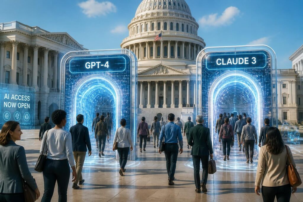 découvrez comment washington facilite l'accès aux deux modèles d'intelligence artificielle les plus avancés en supprimant les barrières réglementaires.