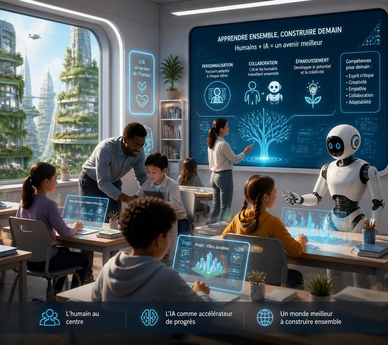 découvrez comment l'intelligence artificielle pourrait transformer notre manière d'apprendre et questionner la nécessité même de l'apprentissage dans un futur proche.