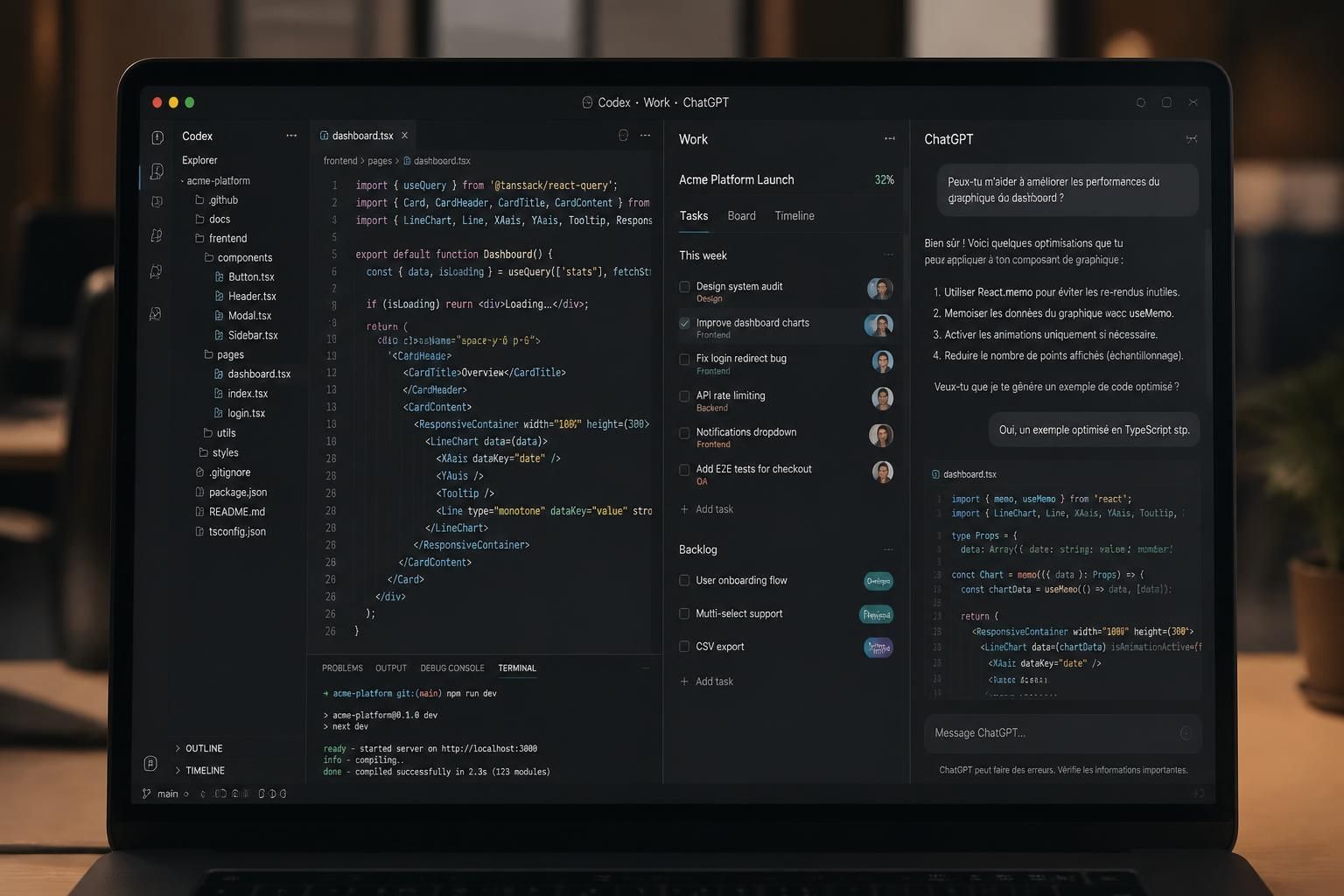 découvrez pourquoi j'aimais chatgpt desktop avant que sa transformation radicale par openai, avec l'intégration de codex et work, ne change mon expérience.