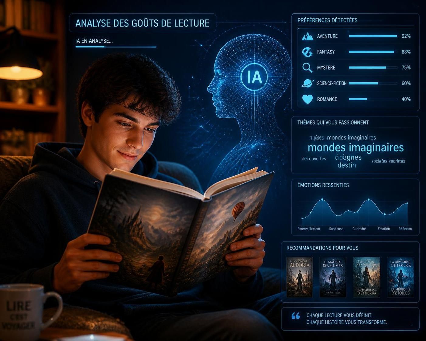 découvrez comment j'ai partagé mes goûts littéraires avec chatgpt, qui devine désormais avec précision le prochain livre que je vais dévorer.