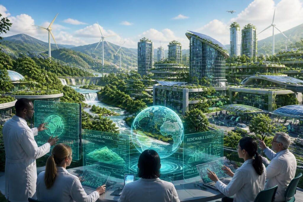 découvrez comment l'intelligence artificielle peut devenir un espoir révolutionnaire pour transformer notre avenir face aux défis climatiques et encourager des solutions durables.