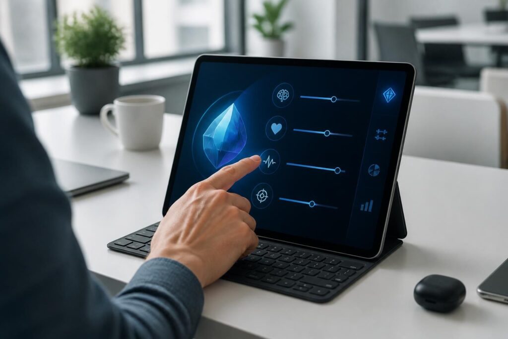 découvrez la nouvelle interface de l'application gemini, conçue pour simplifier la configuration des niveaux de réflexion et offrir un contrôle plus intuitif et efficace.