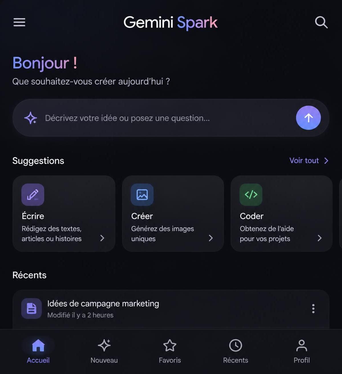 découvrez la nouvelle interface de l'application gemini qui simplifie la configuration des niveaux de réflexion et améliore le contrôle pour une expérience utilisateur optimisée.