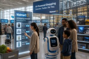découvrez comment la mise sur l'intelligence artificielle par walmart dynamise le shopping intelligent et quelles actions en bourse pourraient en bénéficier.