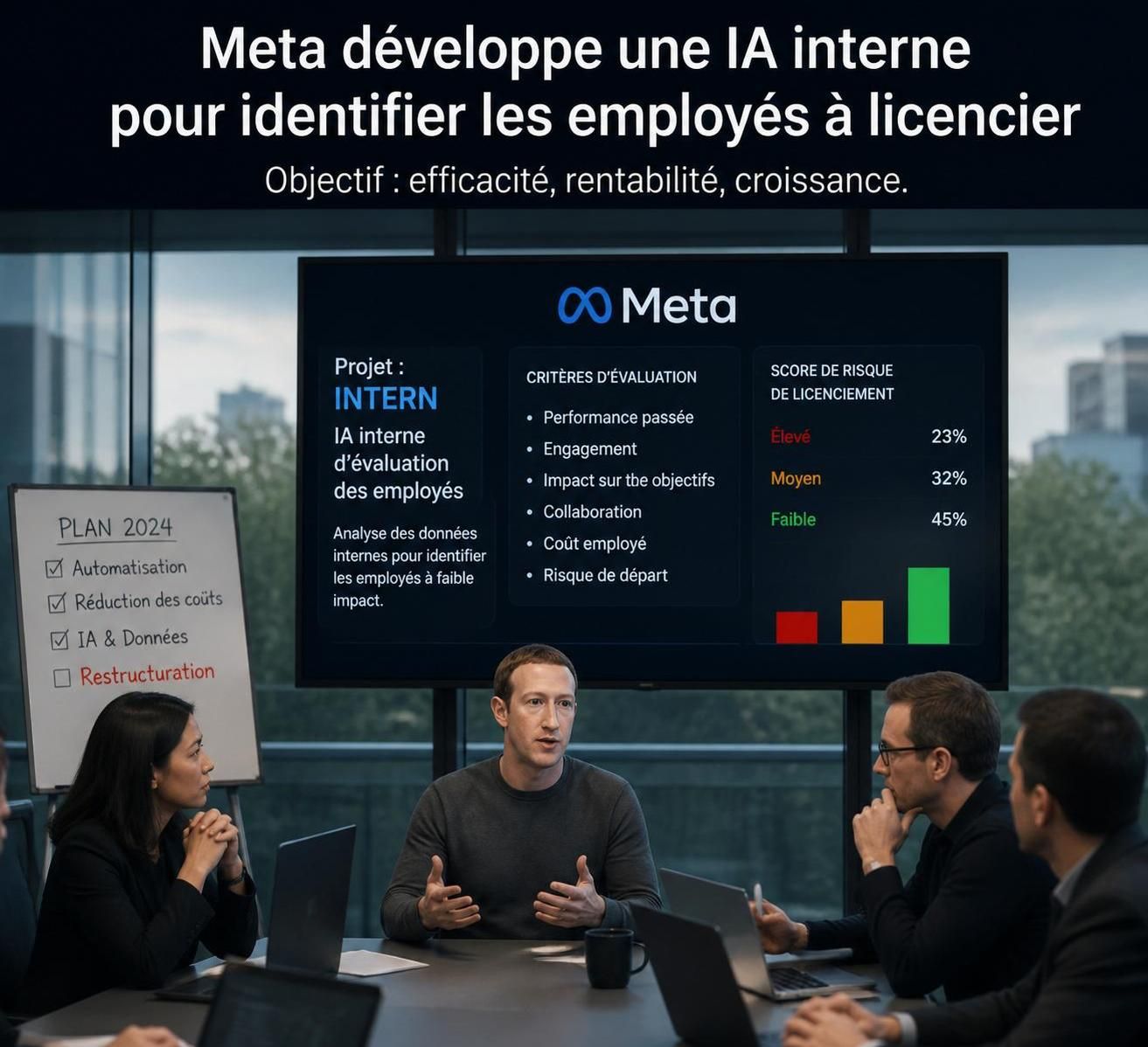découvrez comment une intelligence artificielle interne de meta est accusée de cibler les employés de manière discriminatoire lors des récents licenciements, soulevant des questions éthiques et légales.