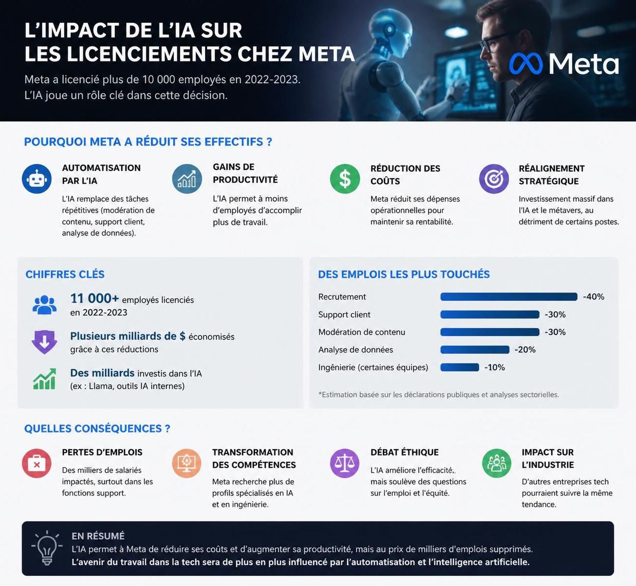 découvrez comment une intelligence artificielle interne chez meta est accusée de pratiquer des licenciements discriminatoires ciblant certains employés, soulevant des questions éthiques majeures.