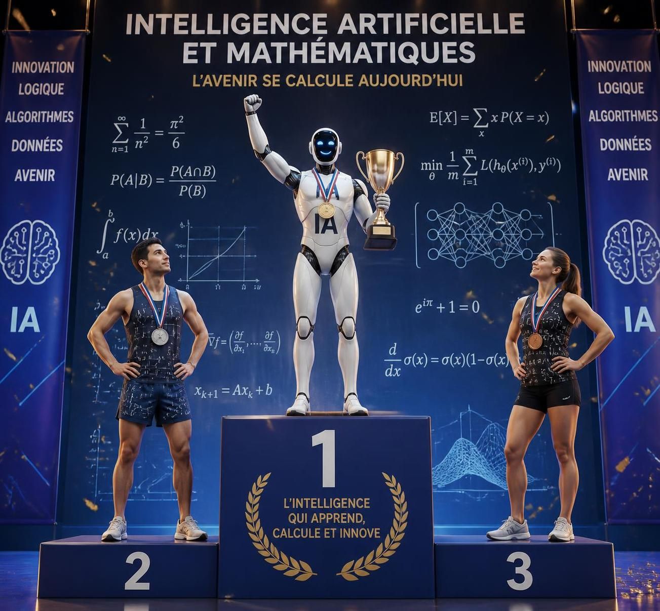 découvrez comment l'intelligence artificielle a remporté pour la première fois le titre de championne en mathématiques, marquant une avancée majeure dans le domaine de l'ia et des sciences.
