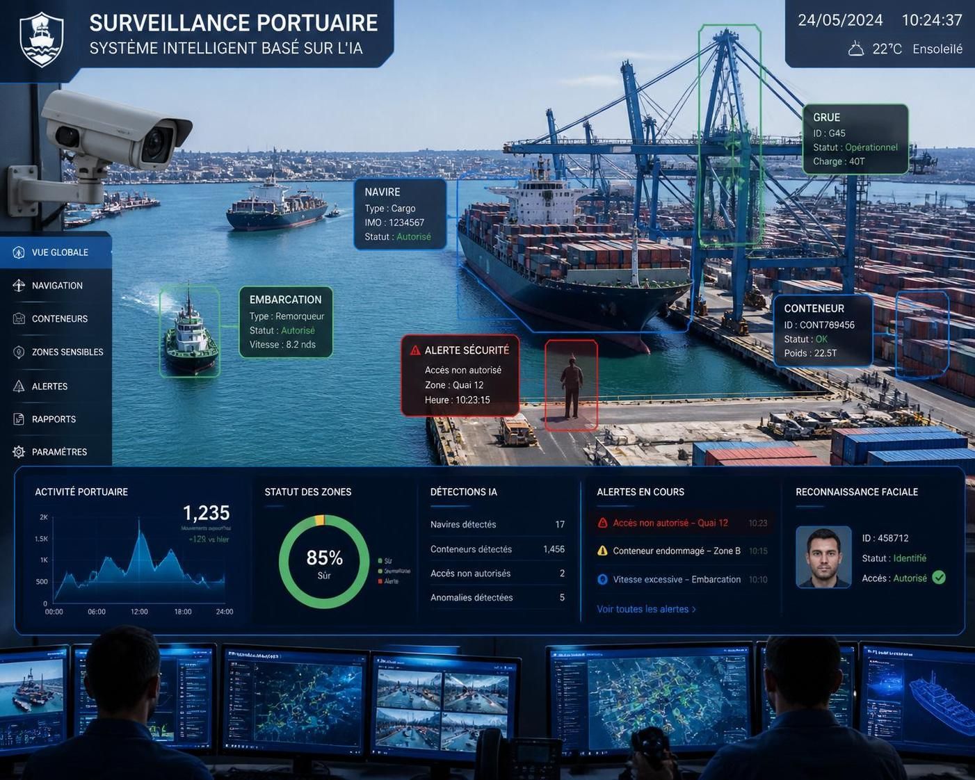 découvrez comment l’intelligence artificielle révolutionne la sécurité dans le port du littoral catalan en devenant une sentinelle innovante et performante.