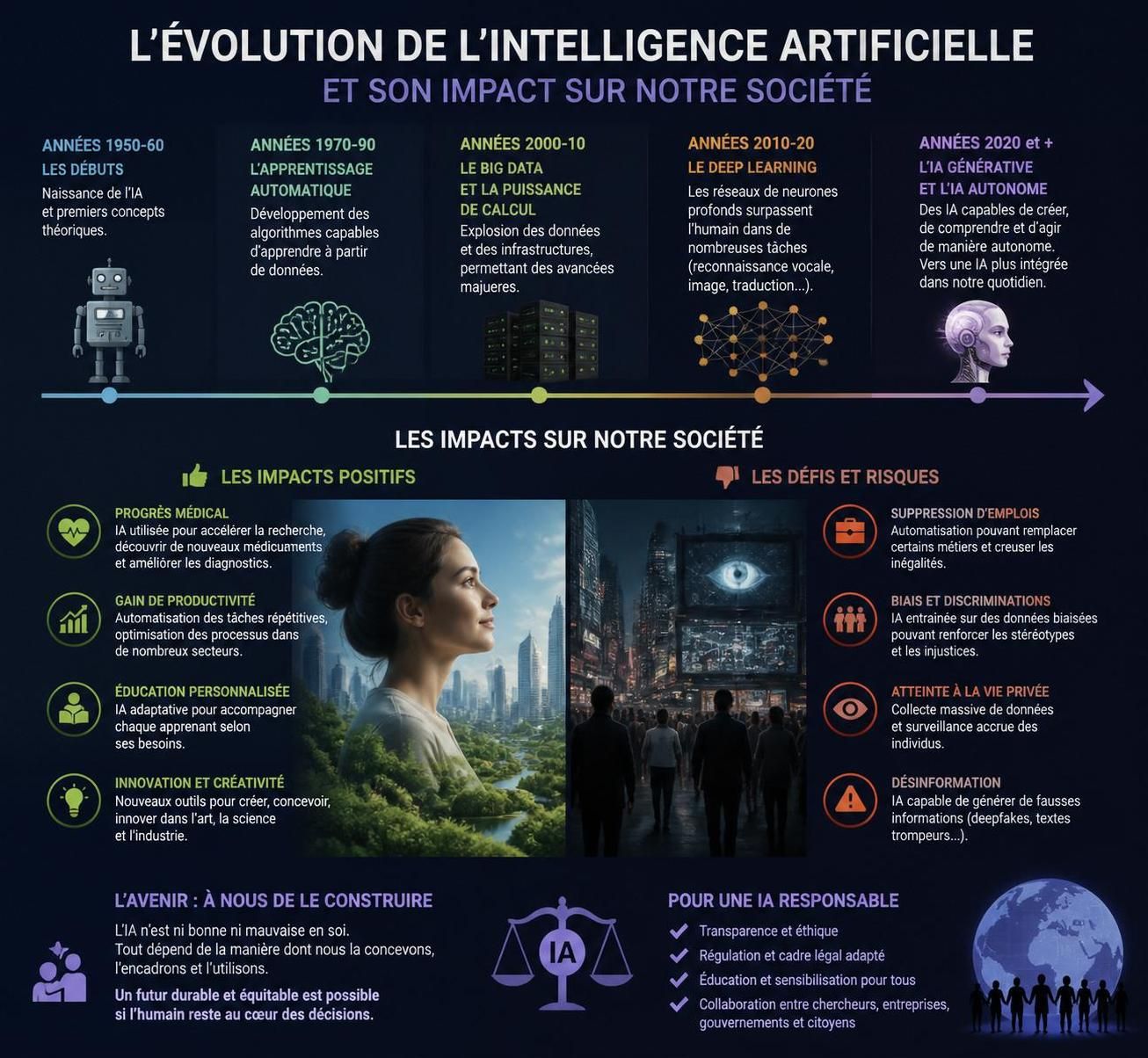 découvrez comment l'intelligence artificielle utilise nos données et explorez les enjeux de son apprentissage et de sa gouvernance.