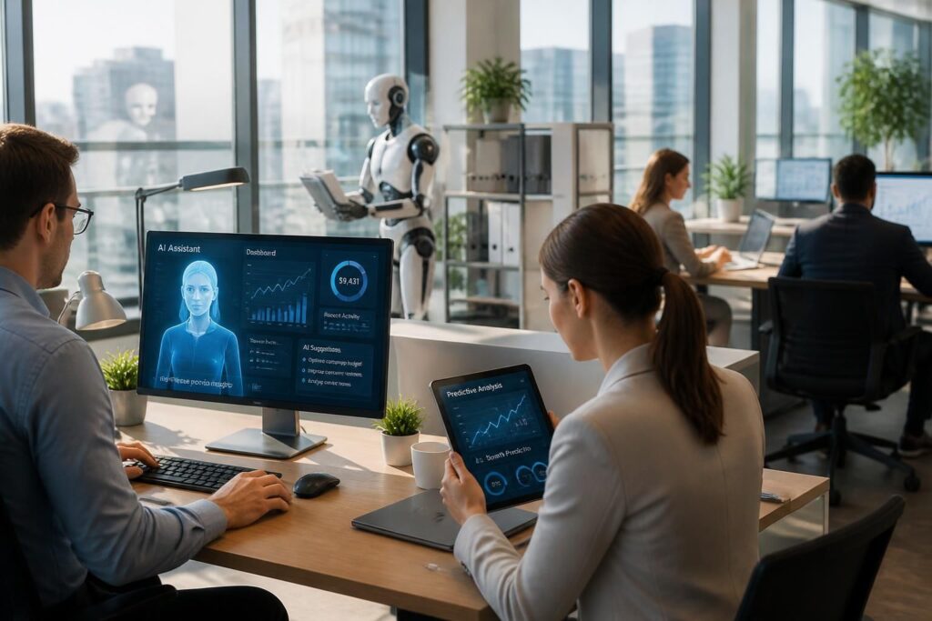 découvrez comment l'intelligence artificielle révolutionne le quotidien des cols blancs en automatisant les tâches, améliorant la productivité et transformant le monde professionnel.