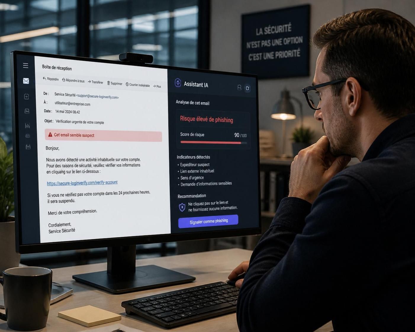 découvrez l'analyse de chatgpt pour déterminer si cet email est une arnaque et apprenez à reconnaître les messages frauduleux.