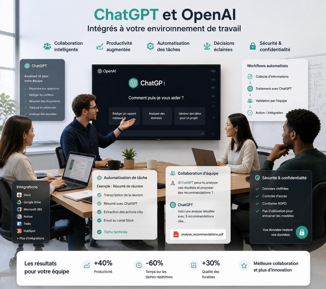 découvrez comment openai intègre chatgpt aux tâches bureautiques et les 3 contrôles essentiels que les équipes it doivent maîtriser pour une utilisation sécurisée et efficace.